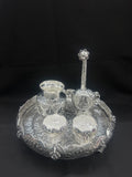 German Silver Antique Nelangu Set