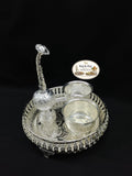 German silver nelangu set 8 inch