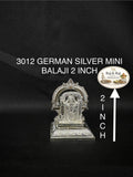 3012 German Silver Balaji Mini 2 Inch