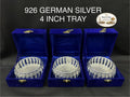 926 German Silver 4 Inch Tray With Premium Packing