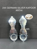 244 German Silver Karpoor Arthi