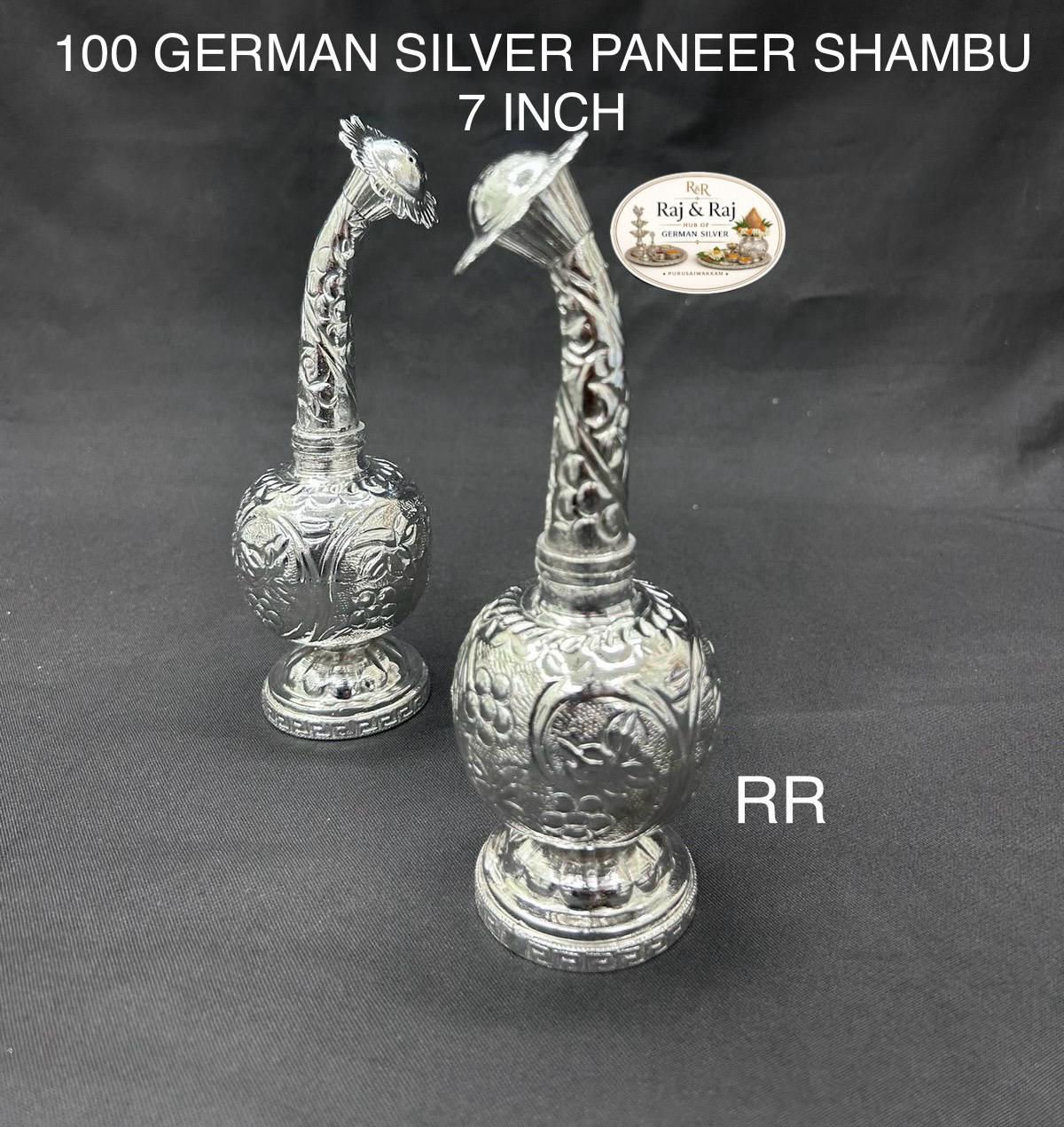 917 German Silver Paneer shambu 7 Inch