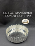 5434 German Silver 8 Inch Tray