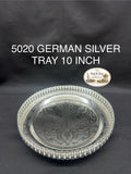 5020 German Silver Tray 10 Inch