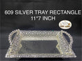 609 German Silver Rectangle 11*7 Inch