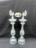 278 German Silver Kuthuvaliku 19 Inch (Pair)