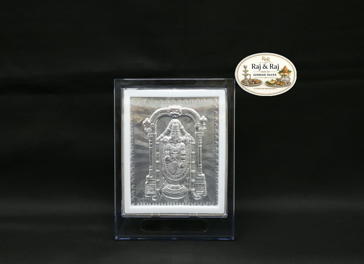 341 German Silver Idol Frame 6 Inch Big
