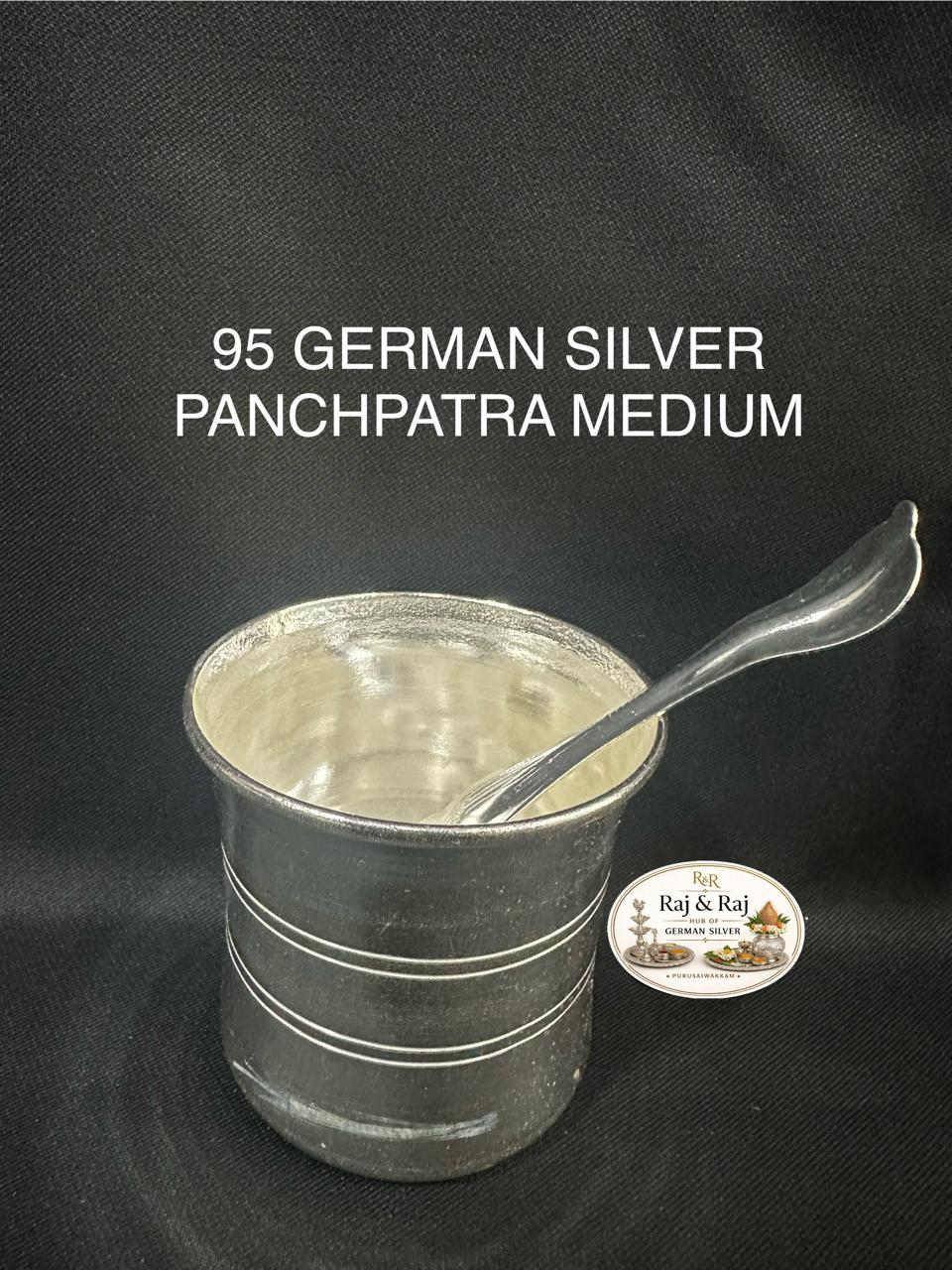 95 German Silver Panchpatra Medium