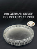 911 German Silver Tray 12 Inch