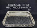 5053 German Silver Rectangle Tray 9*6 Inch