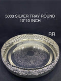 German Silver Traditional Pooja Thali – 10 Inch | Puja Essentials