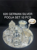 10 Pcs Pooja Set 10 Inch