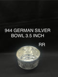 944 German Silver Bowl 3.5 Inch
