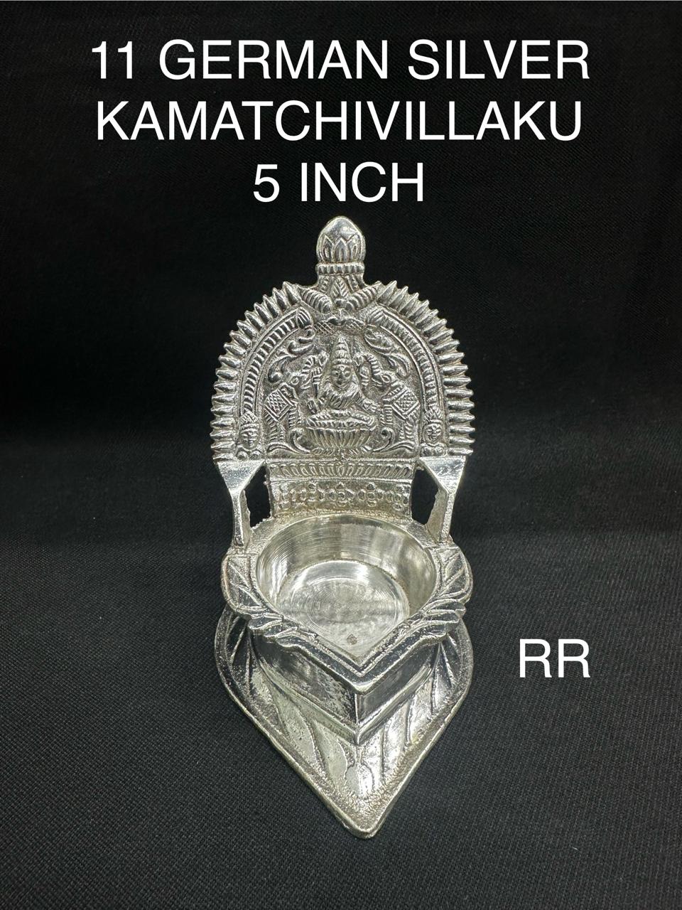 6154 German Silver Kamatchivellaku 5 Inch