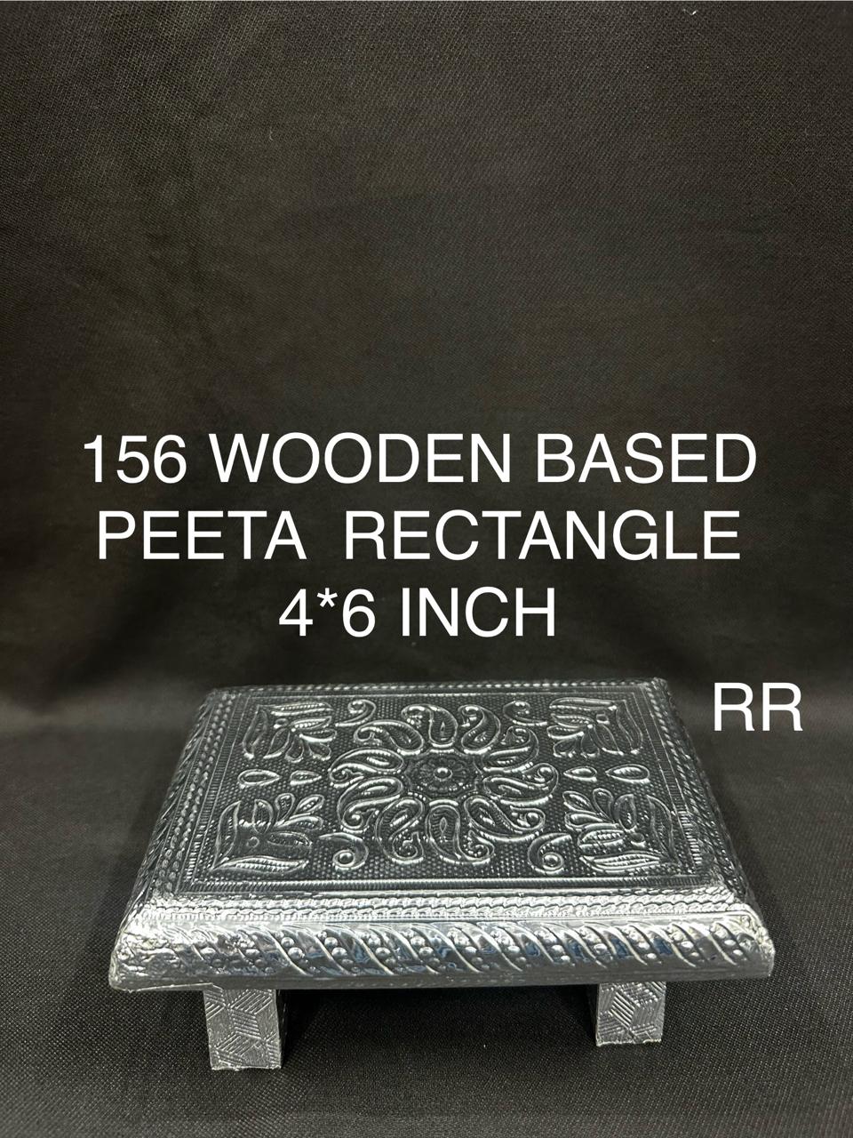 156 Wooden Manai Rectangle 4*6 Inch