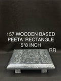 157 Wooden Manai Rectangle 5*8 Inch