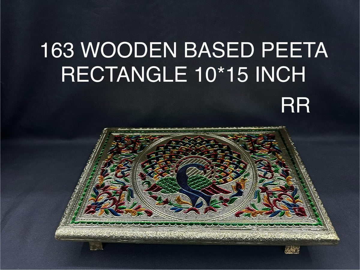 209 Wooden Manai Meena 10*15 Inch