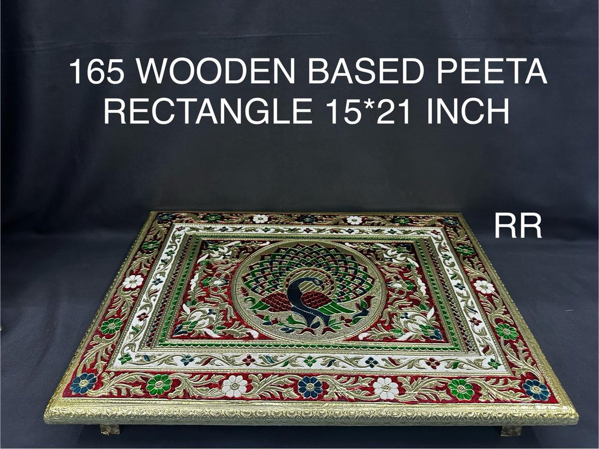 211 Wooden Manai Meena 15*21 Inch