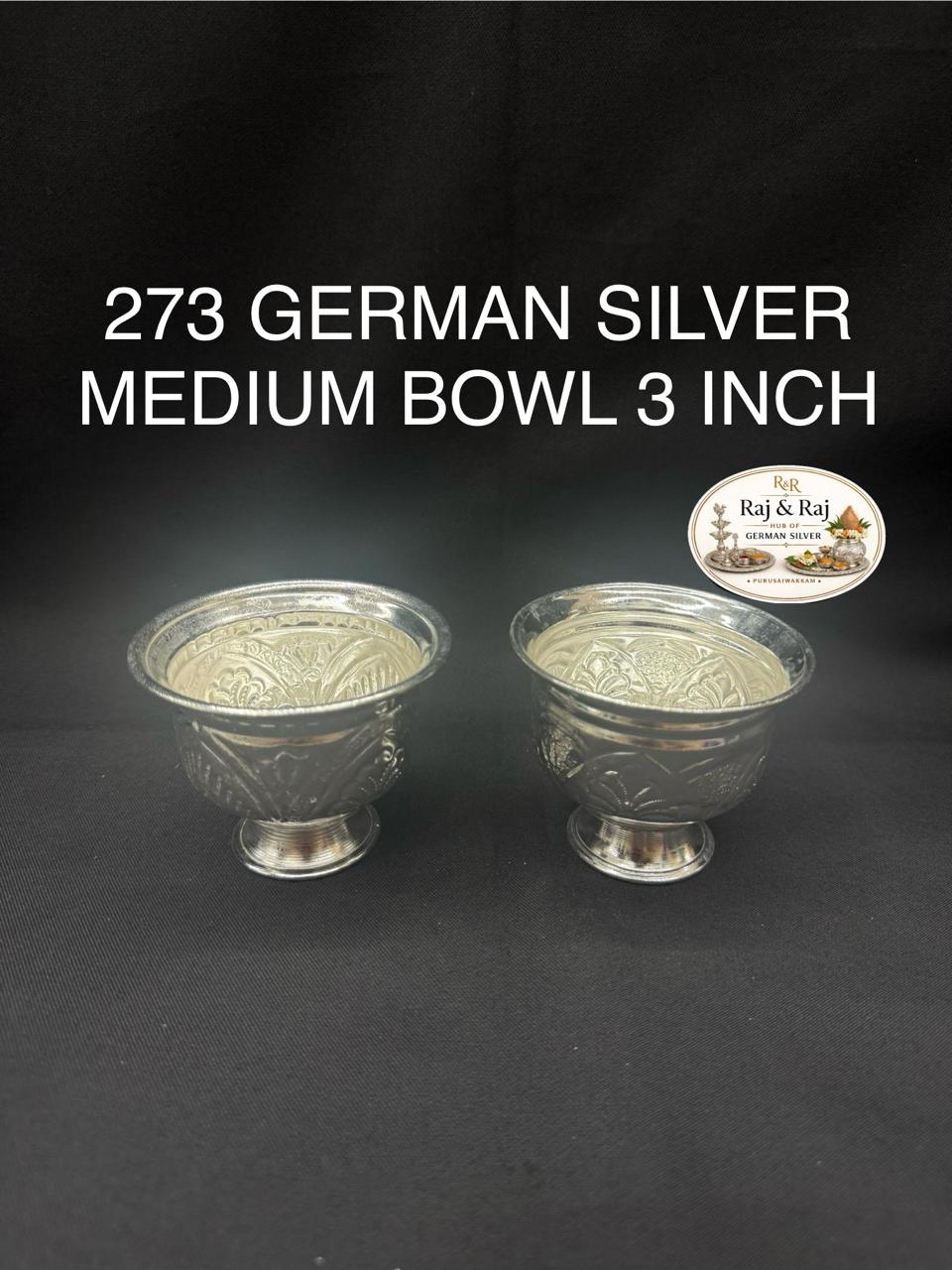 German silver nelangu set 8 inch