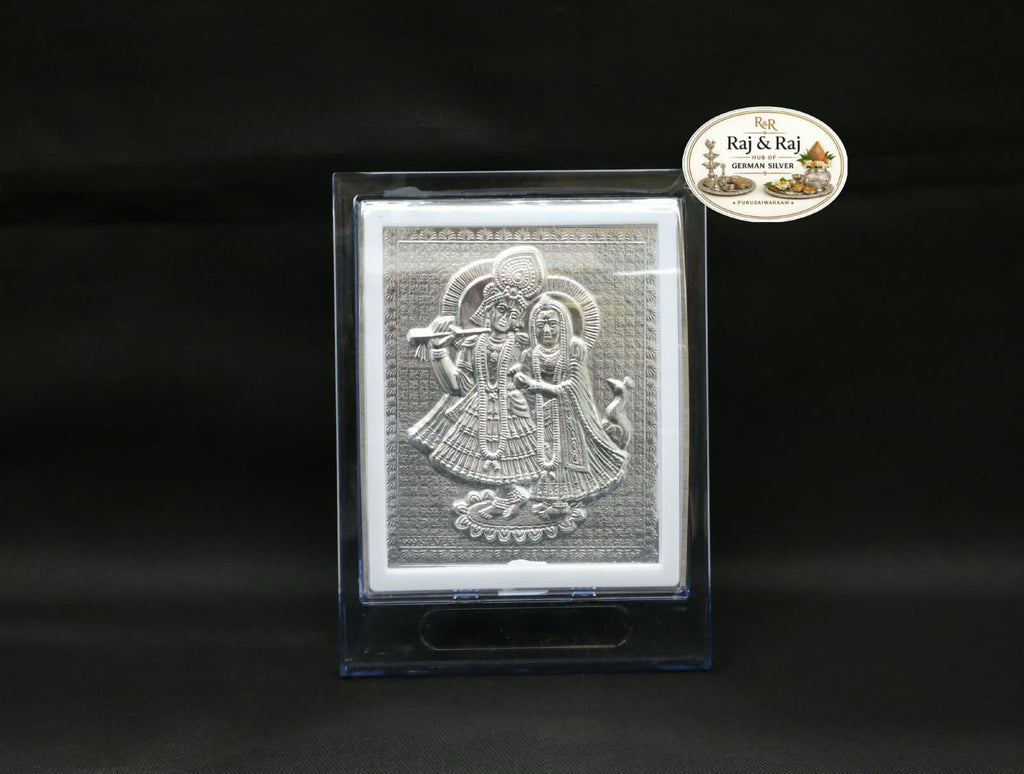 341 German Silver Idol Frame 6 Inch Big