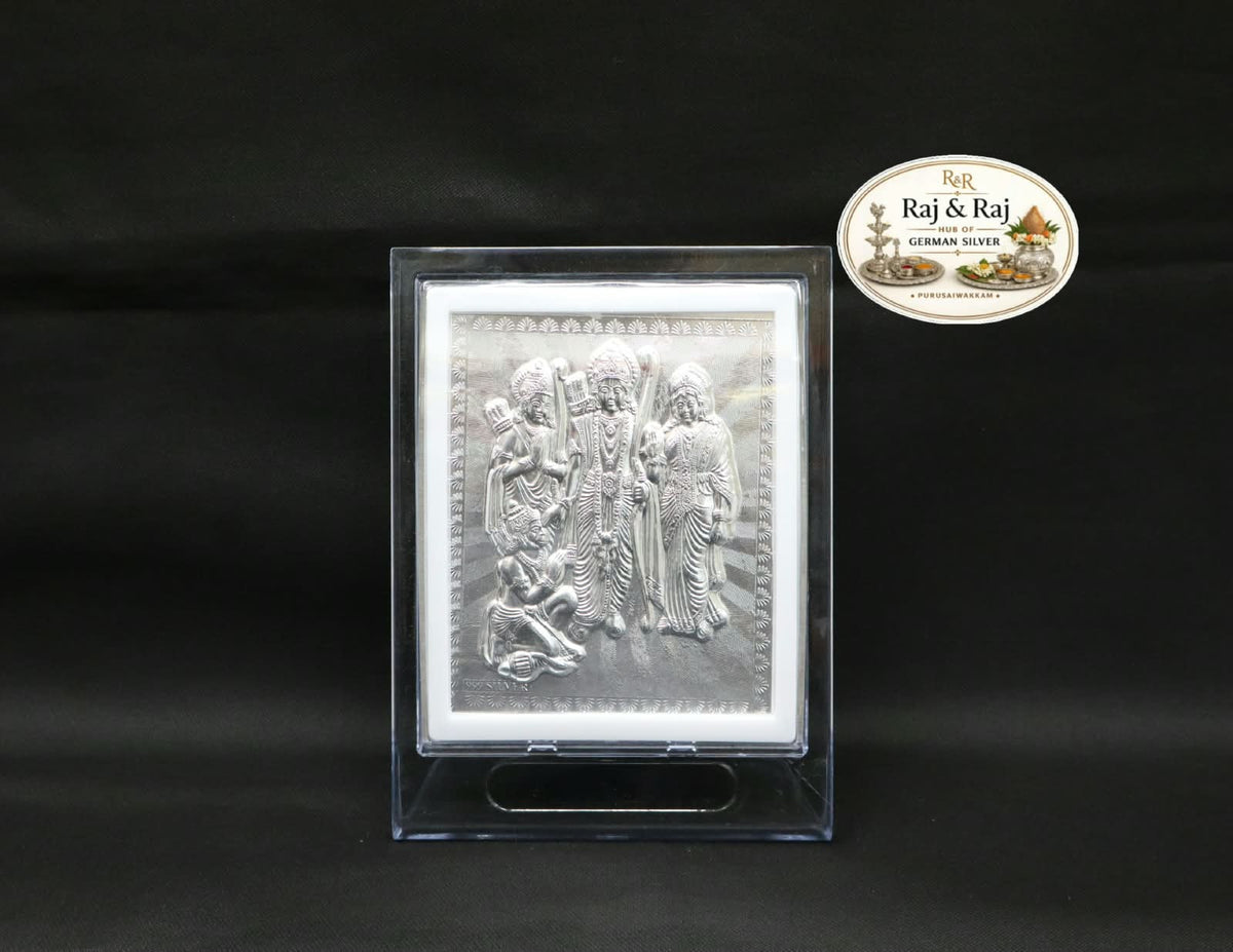 341 German Silver Idol Frame 6 Inch Big